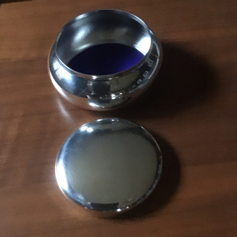 Kirk Stieff pewter trinket/jewelry box NEW